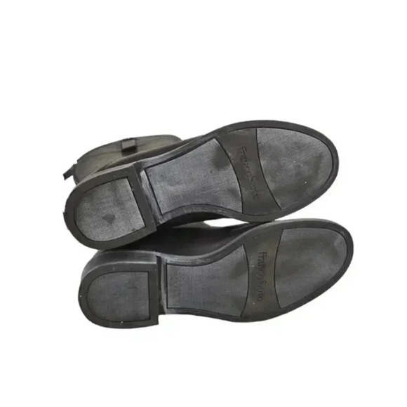 Franco Sarto Leather Knee High Boot  Tall Black Size 6.5 - Picture 11 of 16